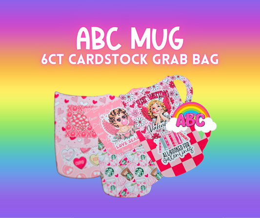 6 ct Mug Cardstock Grab Bag