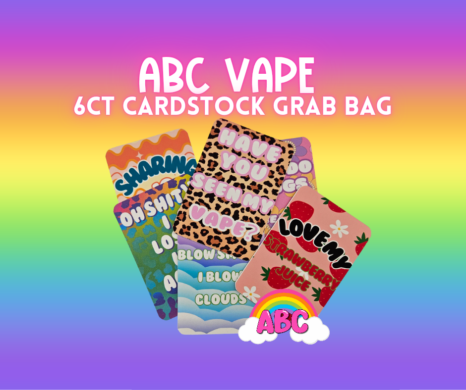 Vape Cardstock Grab Bag 6ct