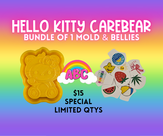 HK Care Bear Mold & Bellie Bundle