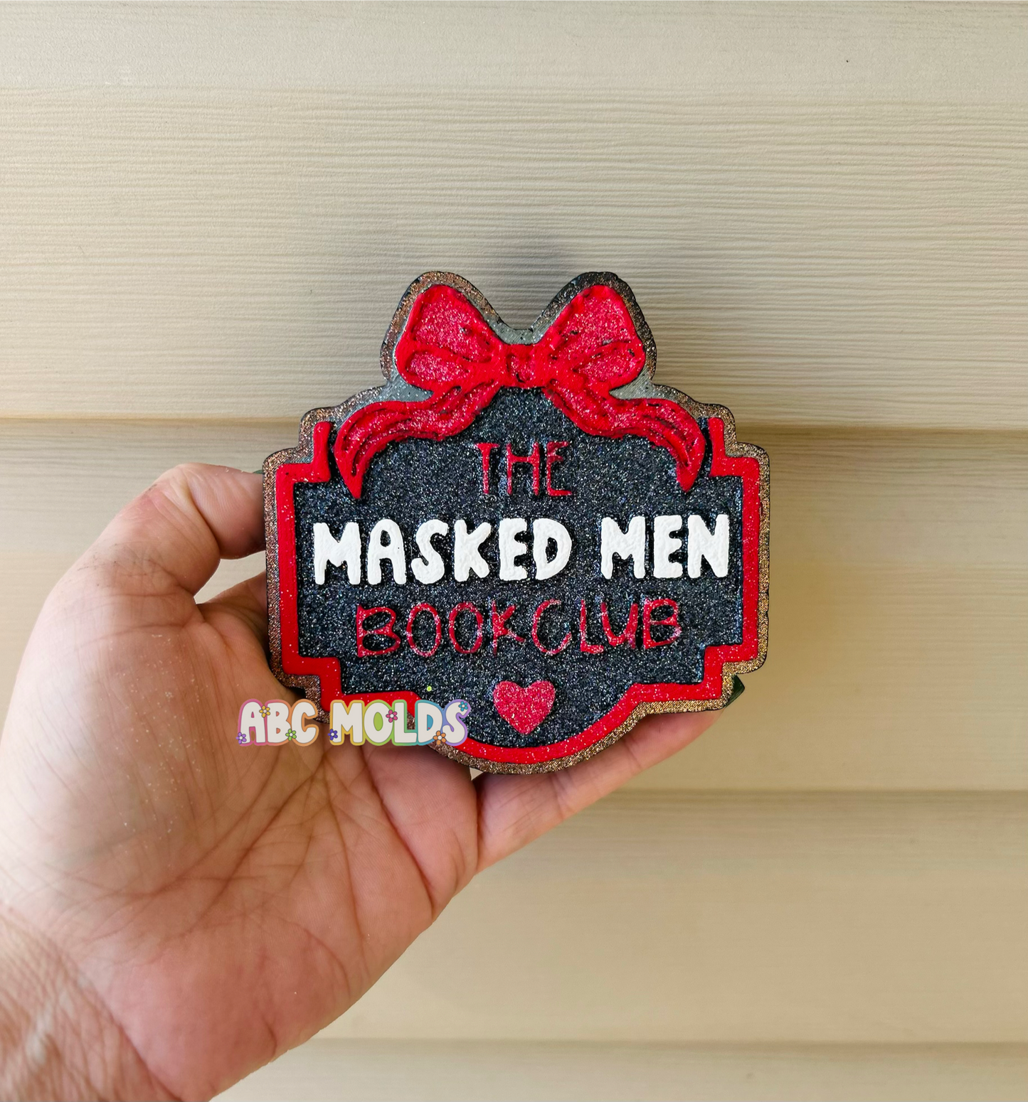 Masked Men Book Club Silicone Mold