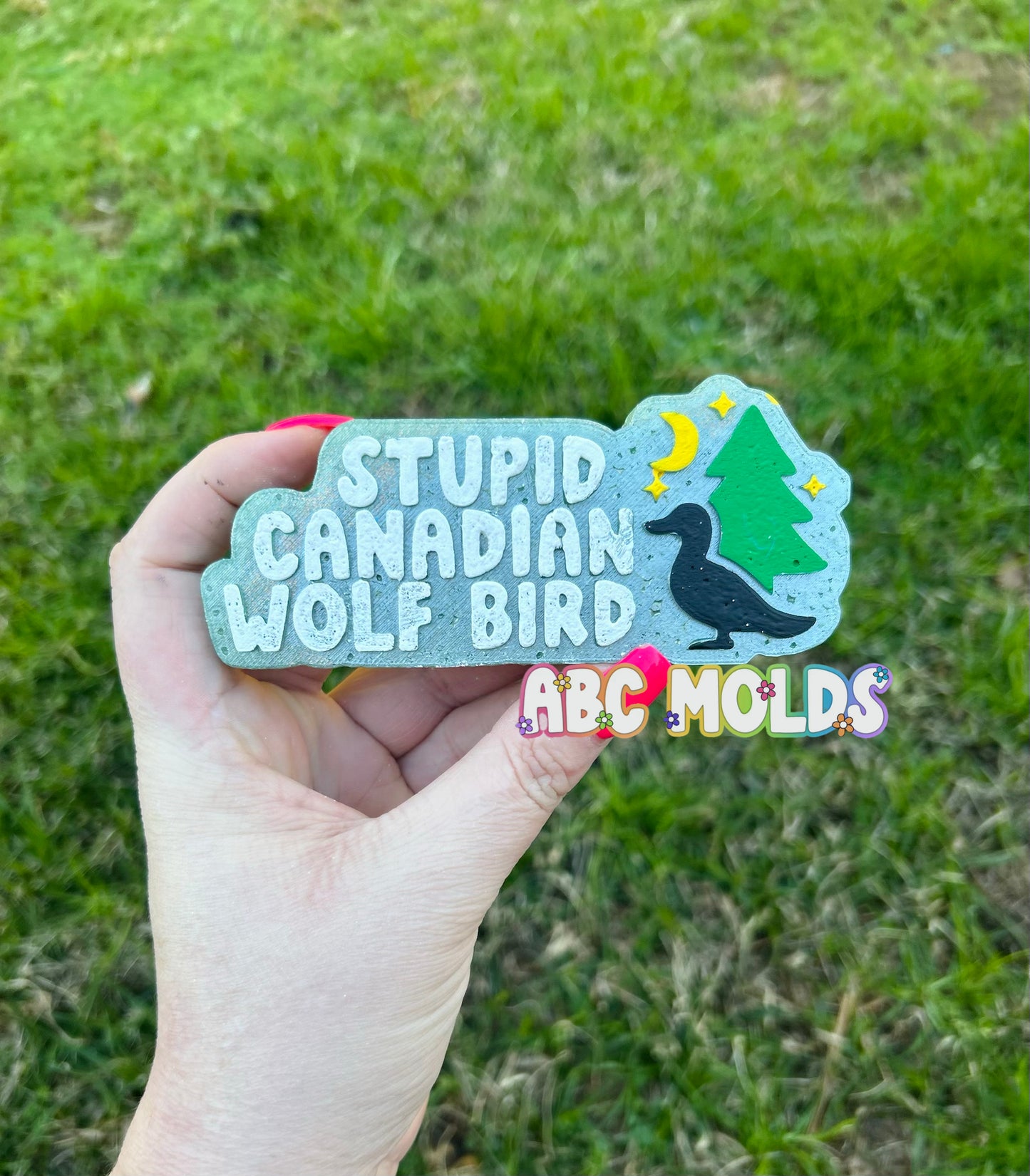 Wolf bird Silicone Freshie Mold