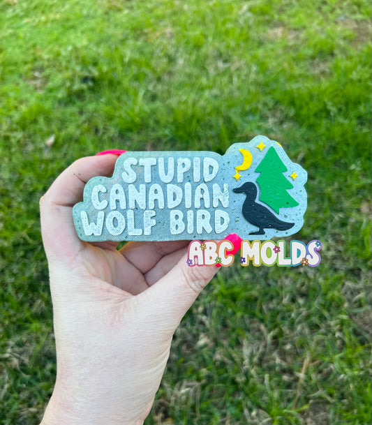 Wolf bird Silicone Mold