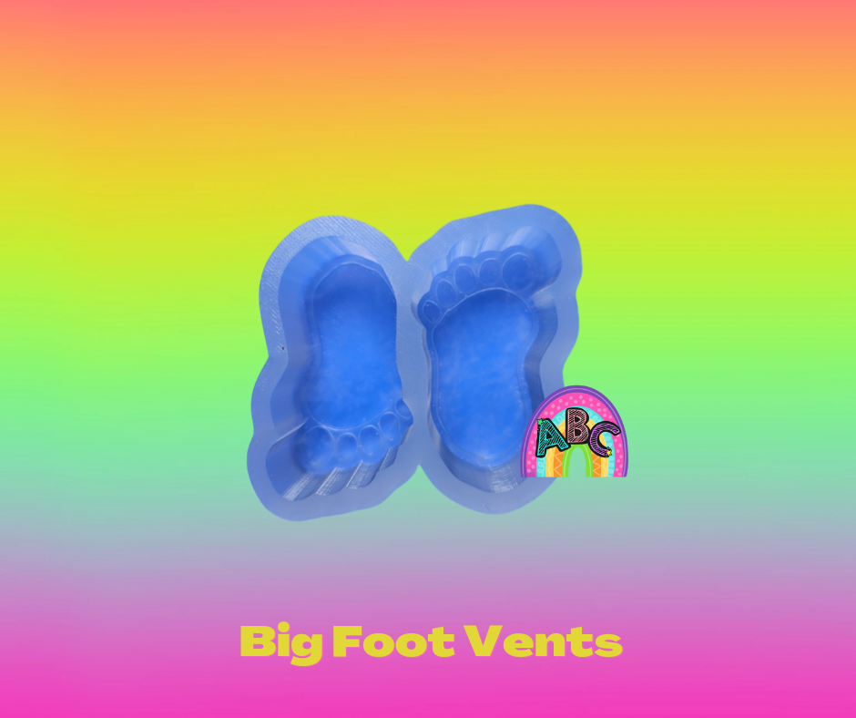 Big Foot Vent Silicone Mold