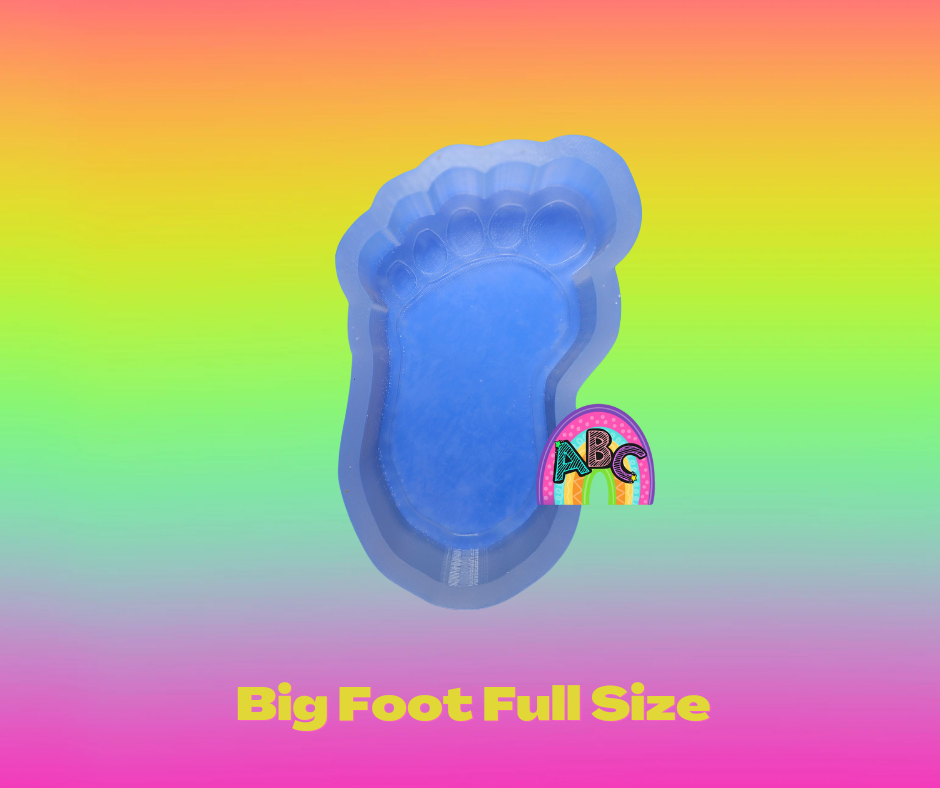 Big Foot Silicone Mold