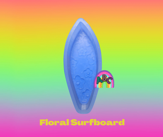 Floral Surfboard silicone mold