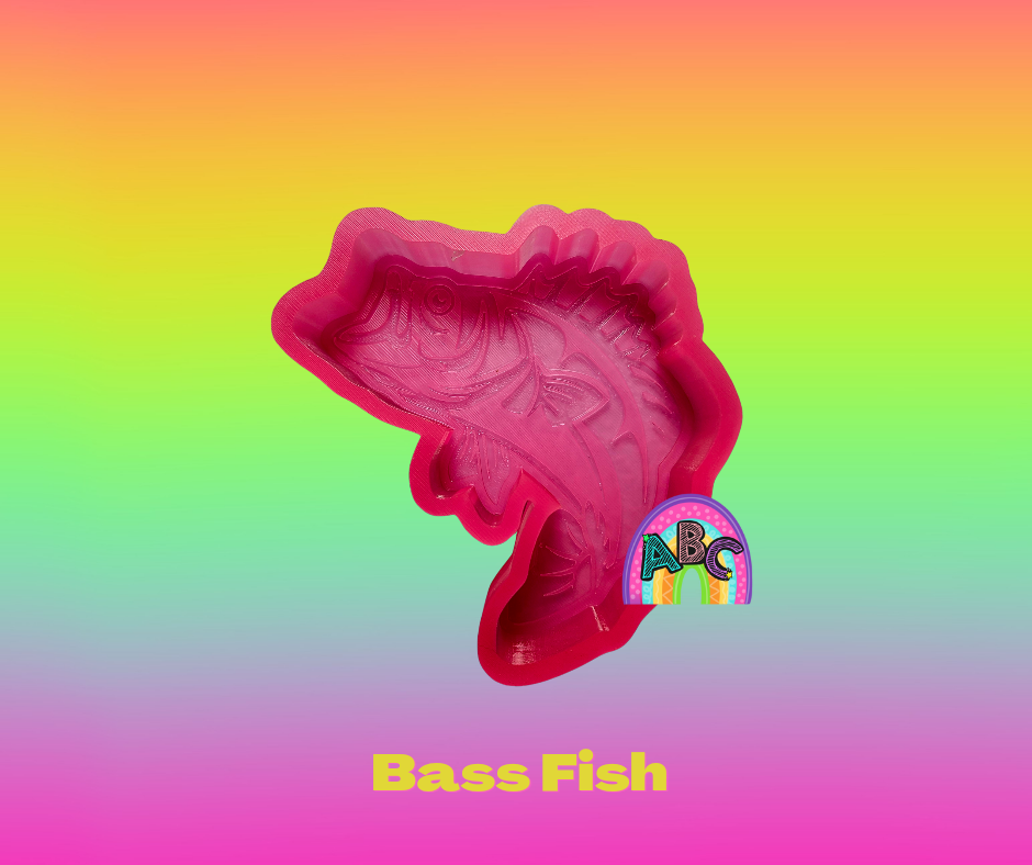 Bass Fish silicone mold