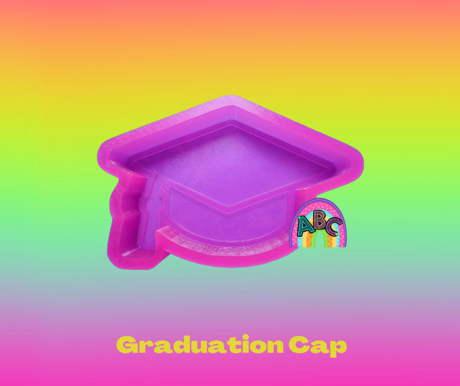 Graduation Cap silicone mold