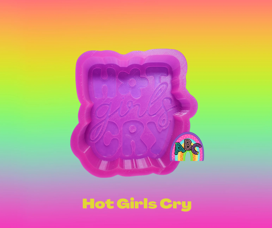 Hot Girls Cry silicone mold