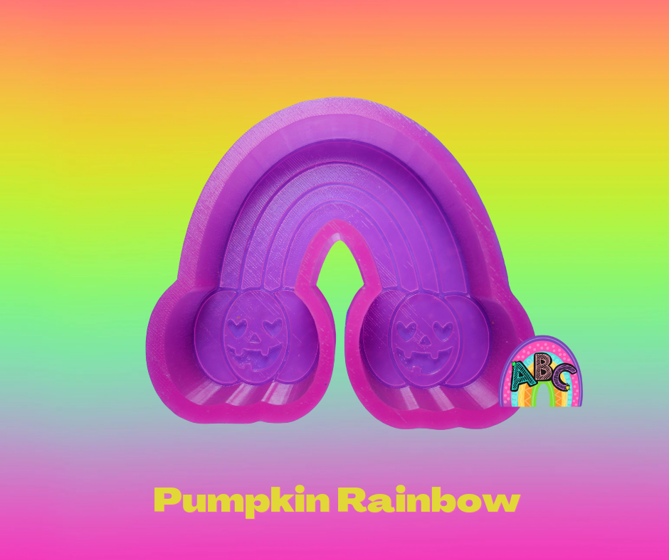 Pumpkin Rainbow silicone mold