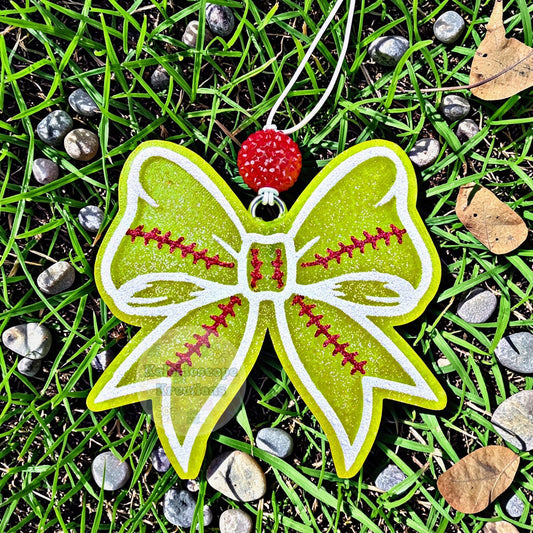 Baseball Bow Silicone Mold