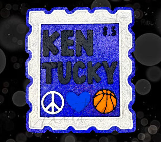 Kentucky Basketball Stamp Silicone Mold - 2026