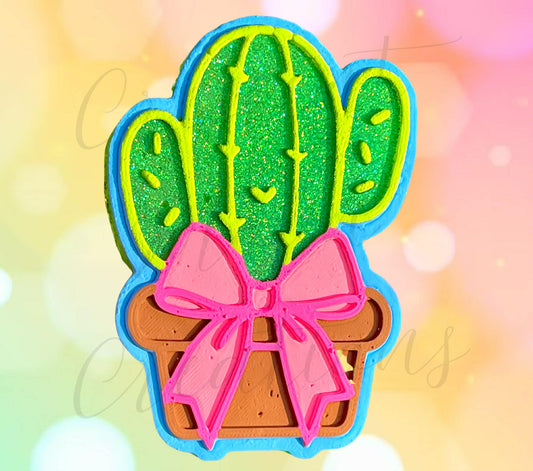 Bow cactus Silicone Mold