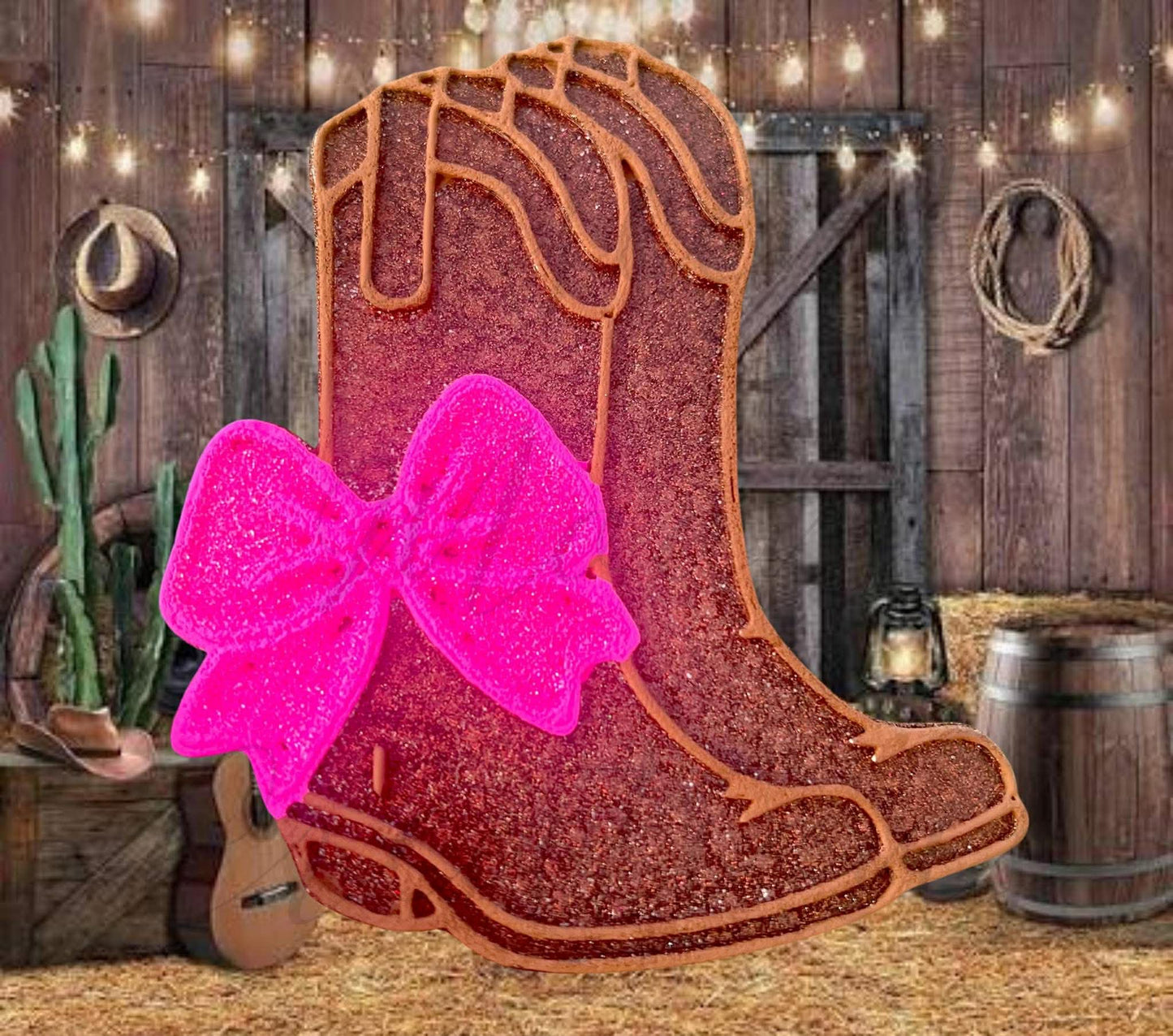 Bow Boots Silicone Freshie Mold