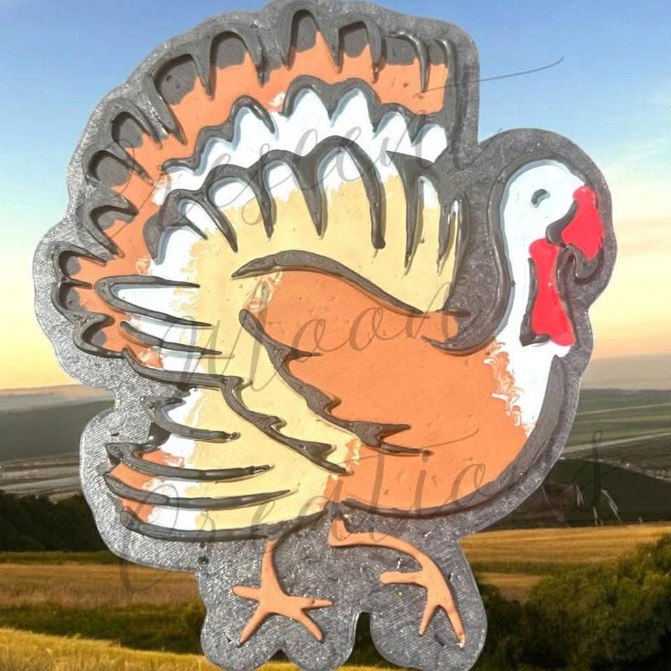 Turkey Basic Silicone Freshie Mold