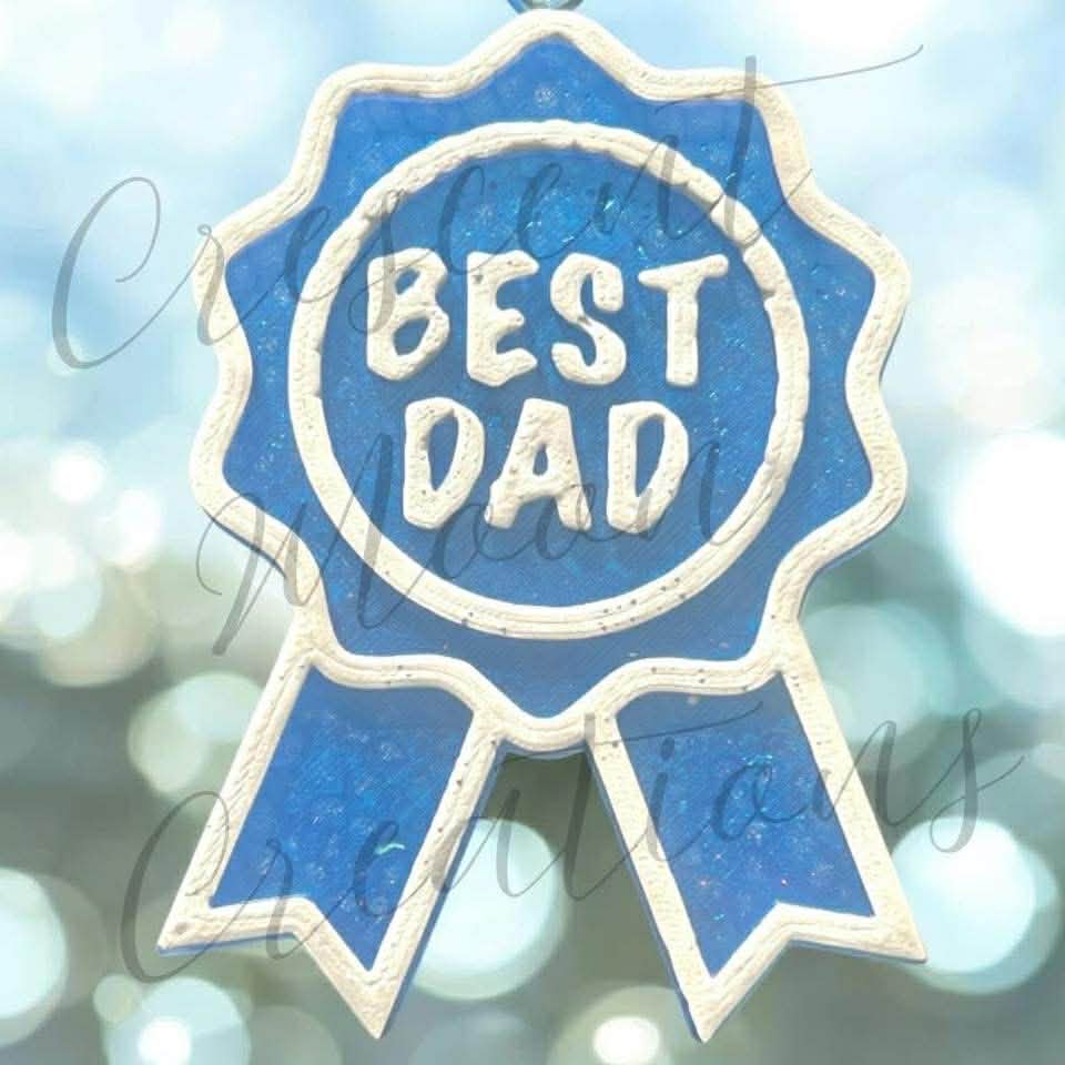 Best Dad Award silicone Freshie mold
