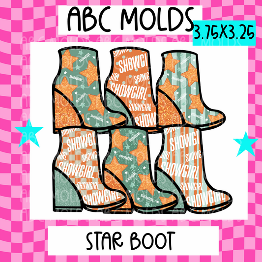 ABC Star Boot Show Girl Bundle - digital Download