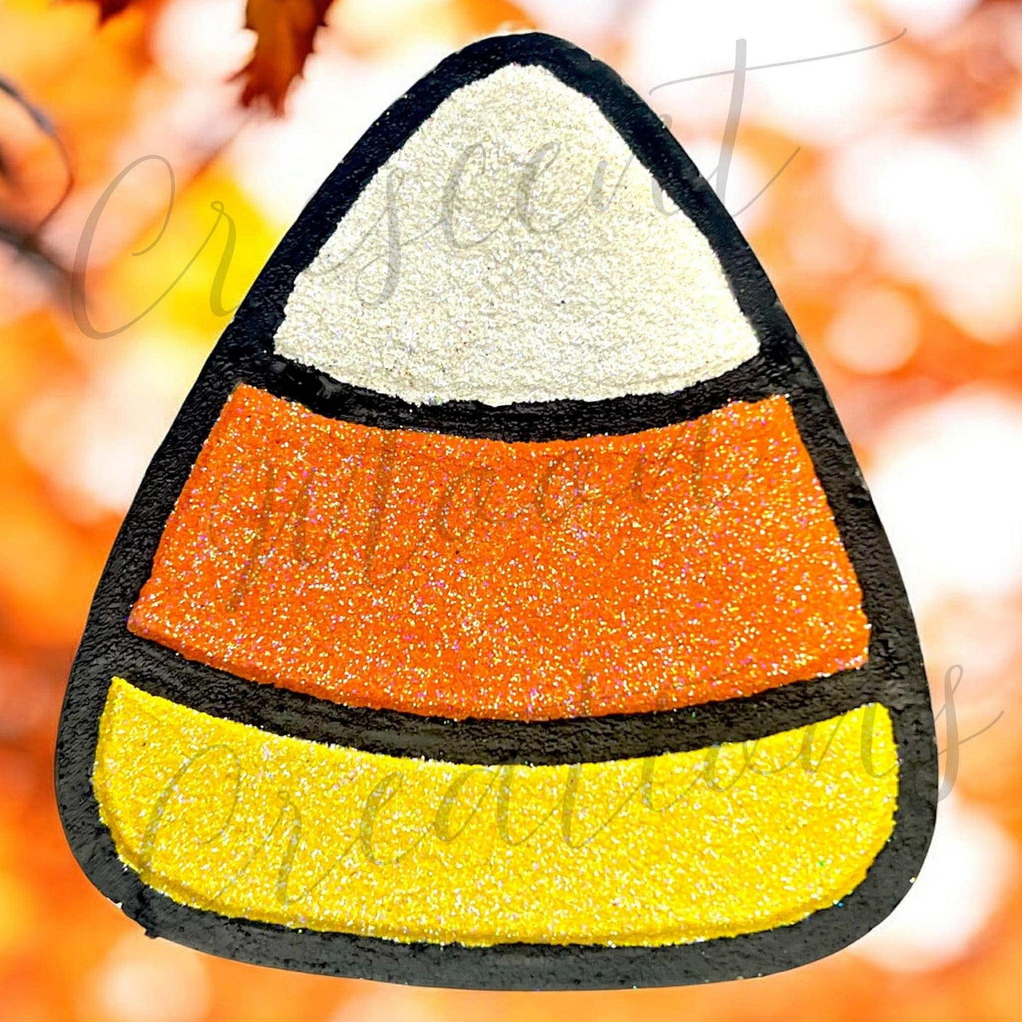 Candy Corn Silicone Freshie Mold