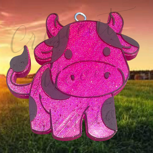 Cute Cow Silicone Freshie Mold