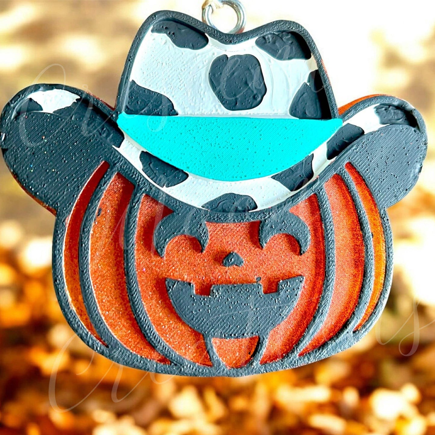 Cowboy Pumpkin Silicone Freshie Mold