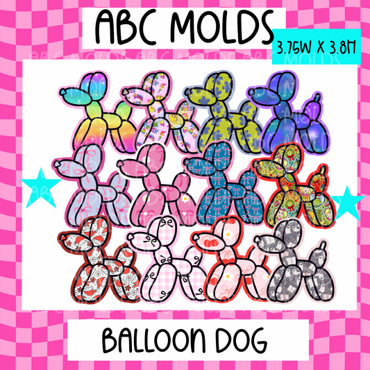 ABC Balloon Dog Bundle 2 - digital Download