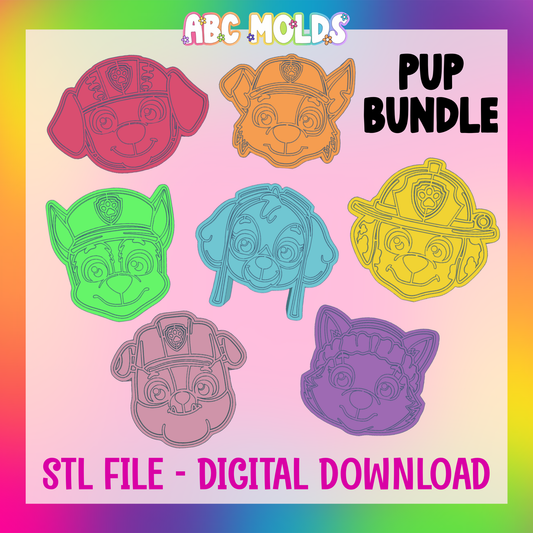 Pup Bundle STL - digital download