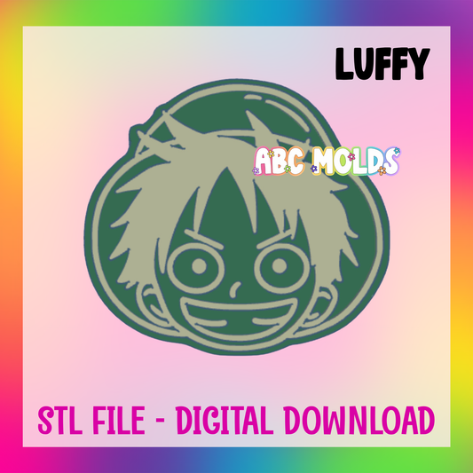 Luffy STL - digital download
