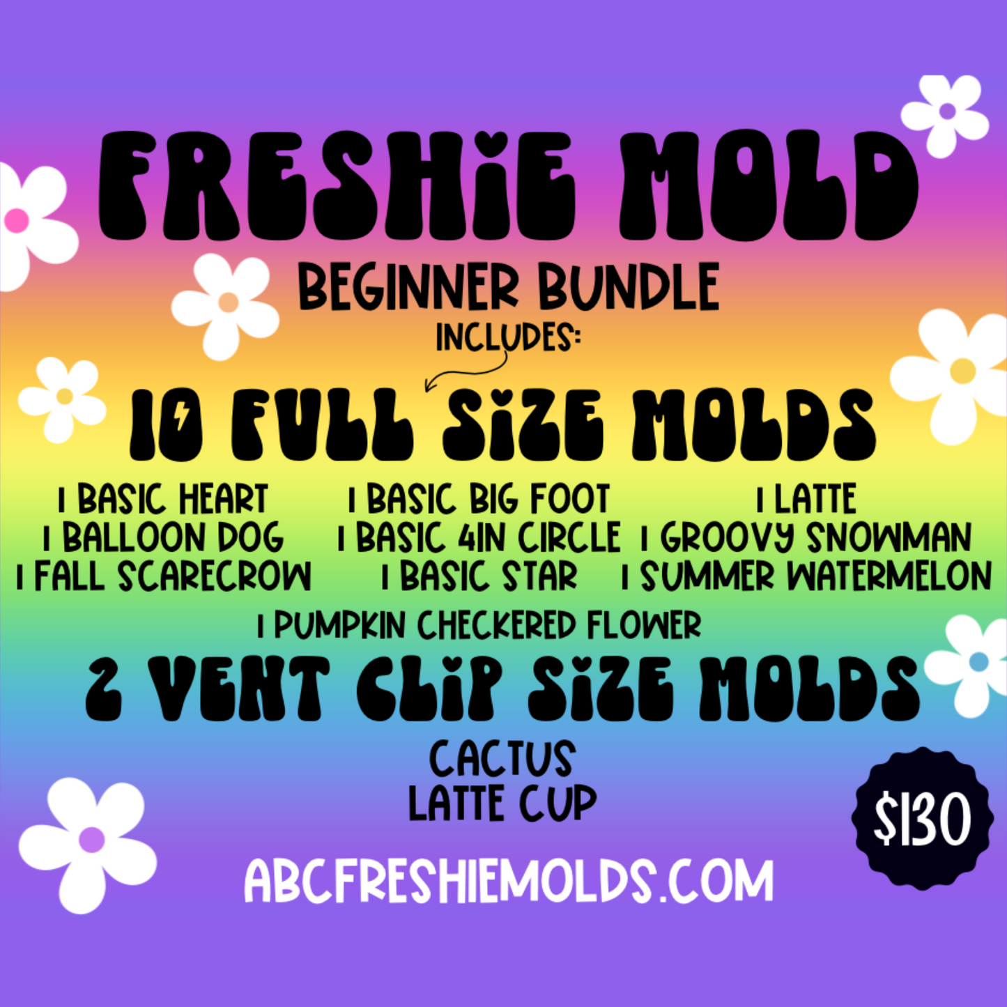 Beginner Freshie Mold Bundle