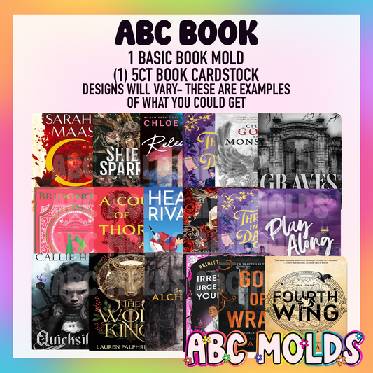 Basic book Mold & Cardstock Bundle