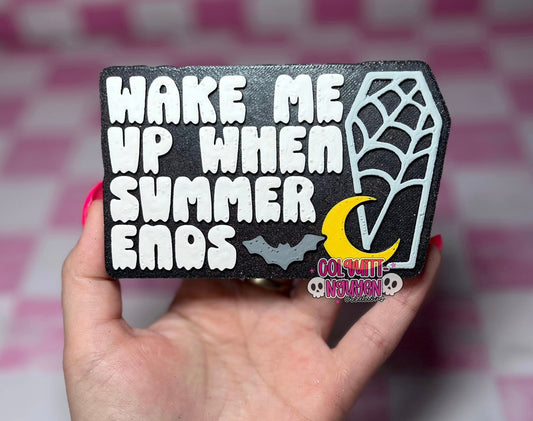 When summer ends Silicone Freshie Mold