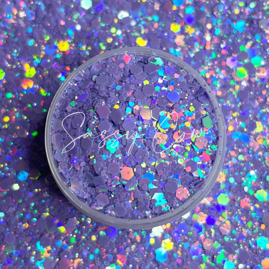 WISTERIA - Chunky Holographic Mix