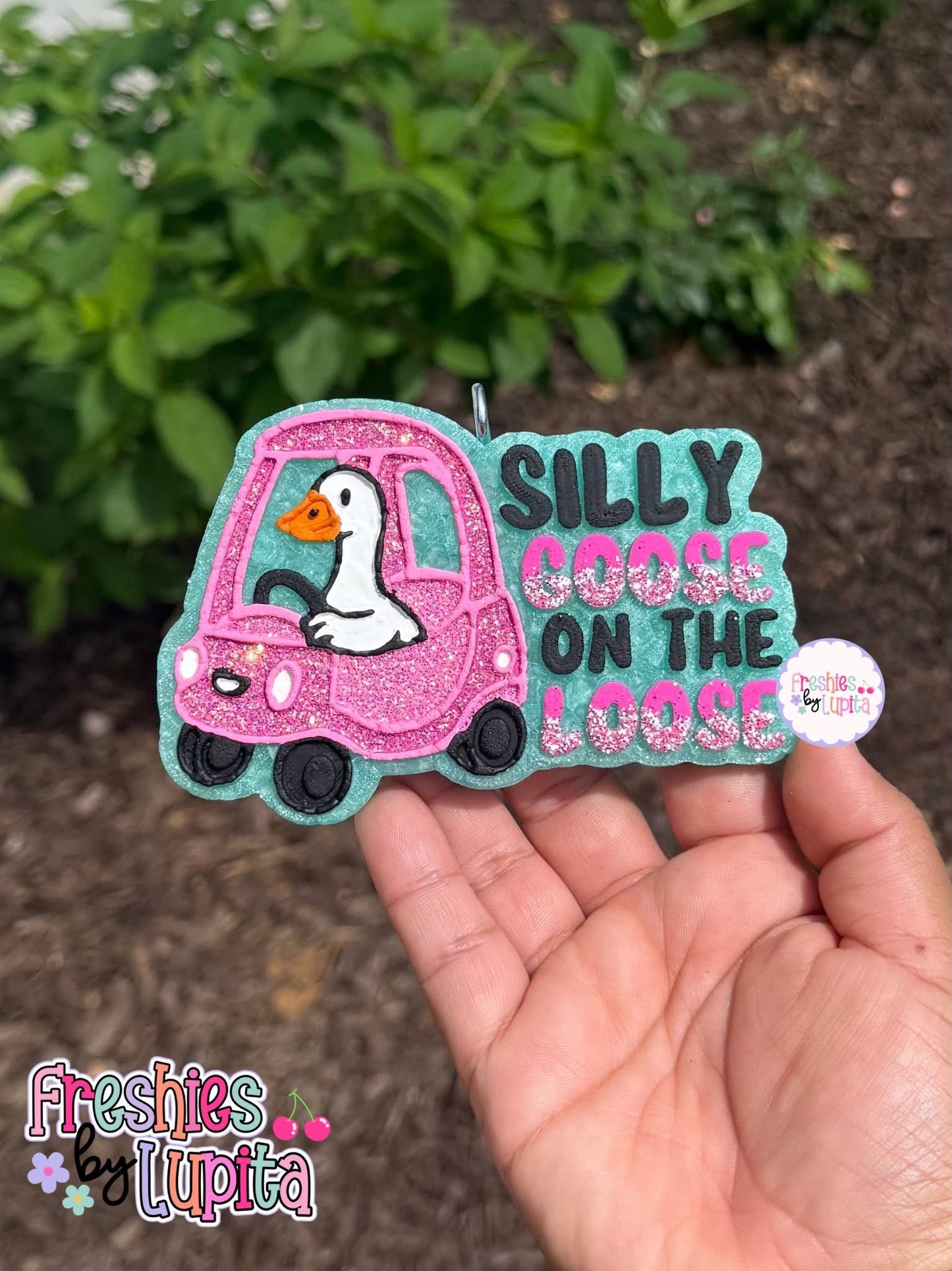 Silly goose silicone freshie mold