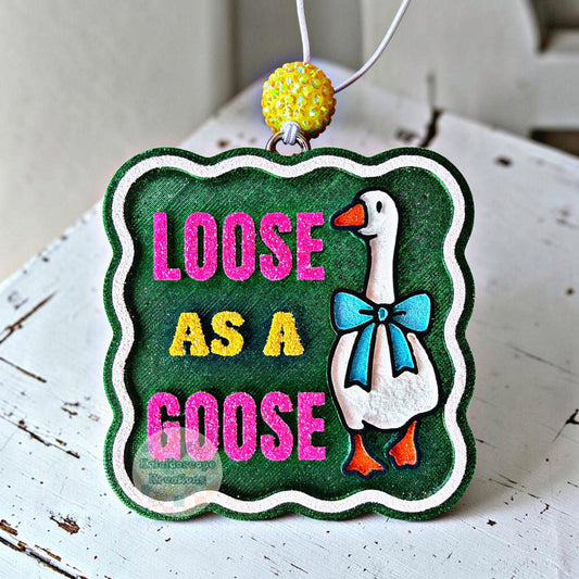 Loose as a goose silicone freshie mold