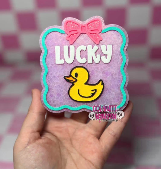 Lucky Duck silicone freshie mold