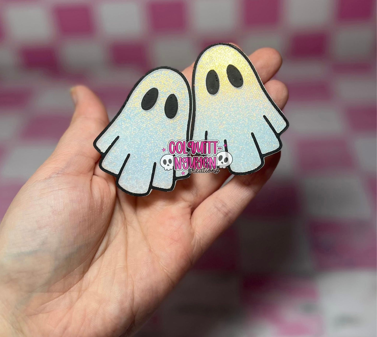 Ghost Vents Silicone Freshie Mold