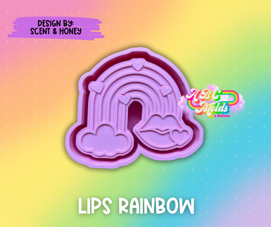 Lip Rainbow Silicone Mold