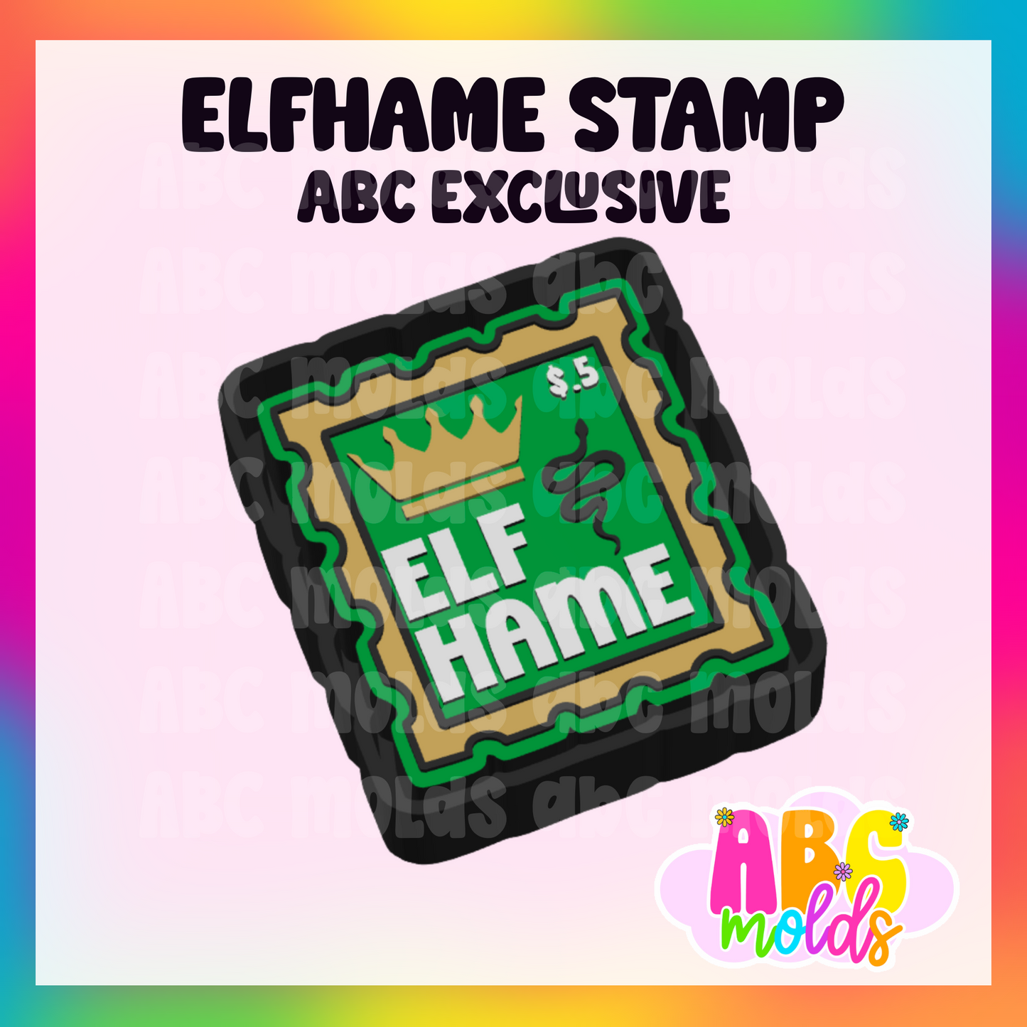 Elfhame Stamp - Silicone Freshie Mold
