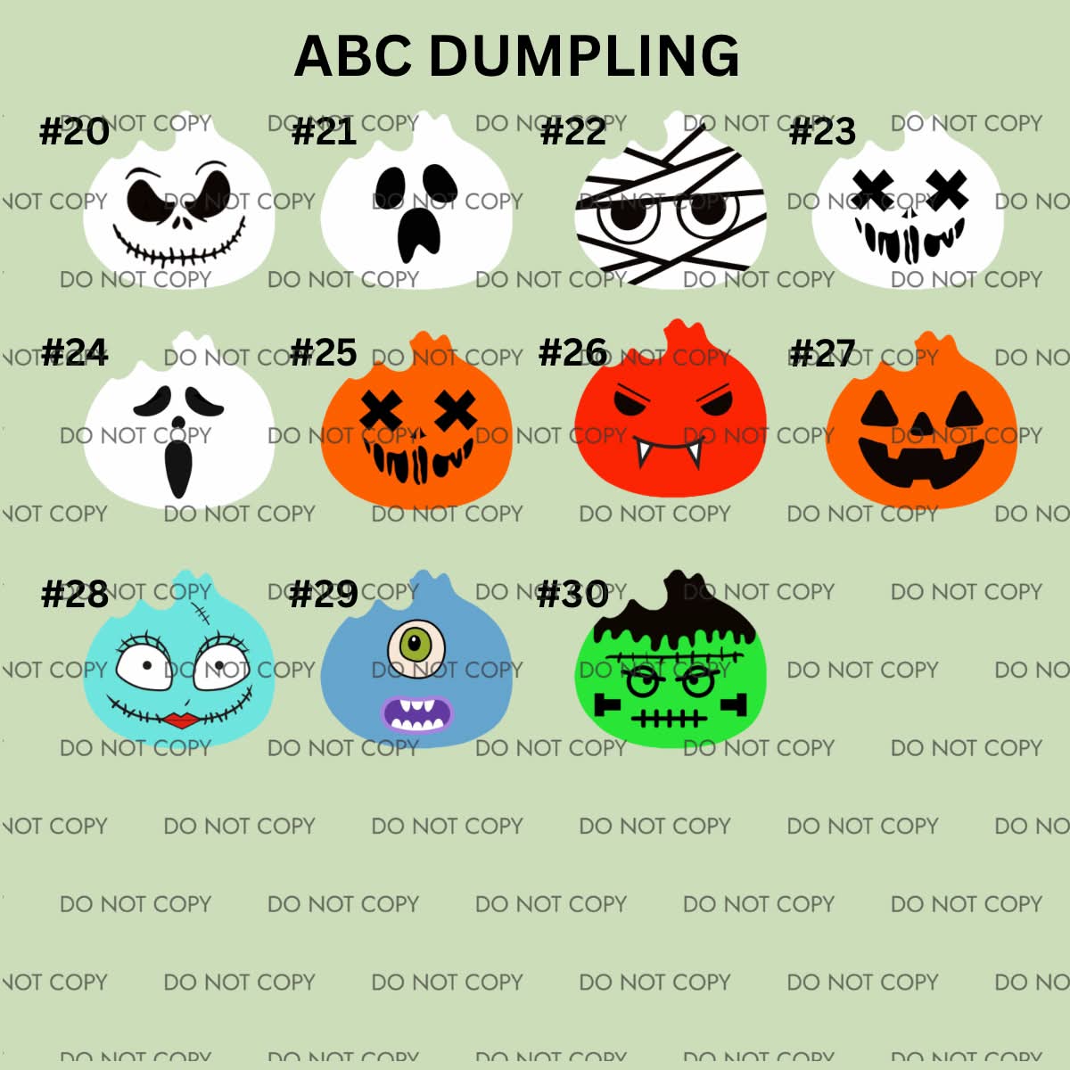 ABC DUMPLING CARDSTOCK - sold. & shipped by kaleidoscope Kreationss