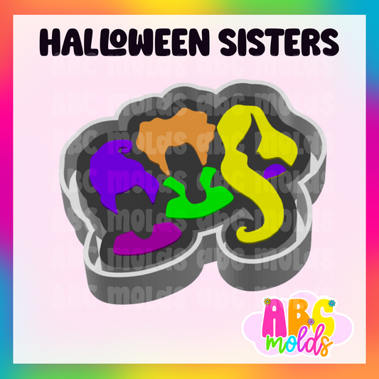 Halloween Sisters - Silicone Freshie Mold