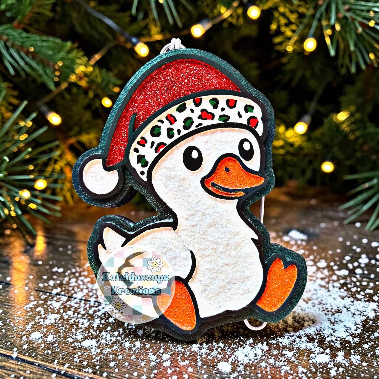 Christmas Baby Goose Silicone Freshie Mold