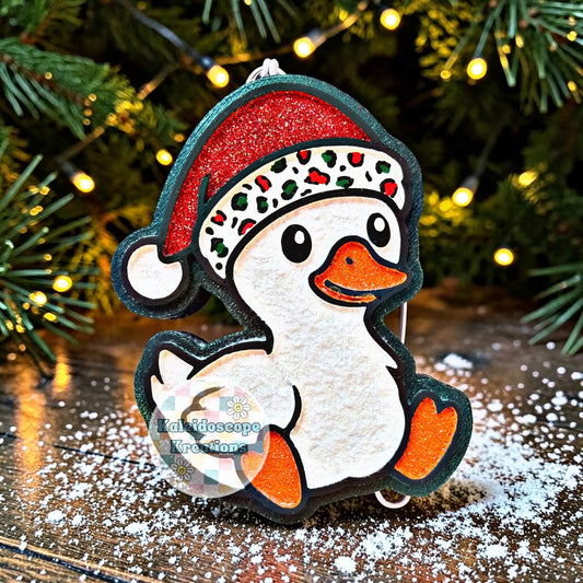 Christmas Baby Goose Silicone Freshie Mold