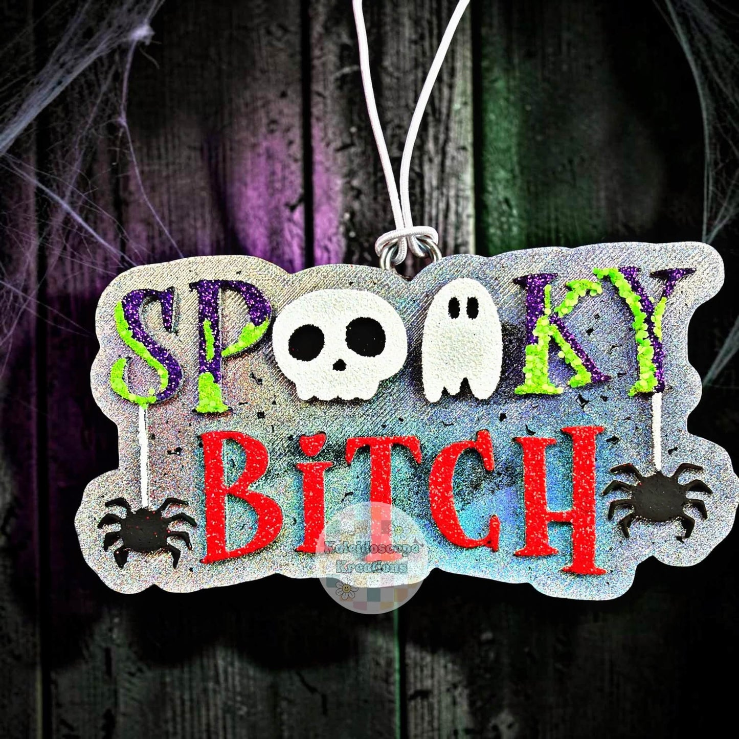 Spooky B!tch Silicone Freshie Mold