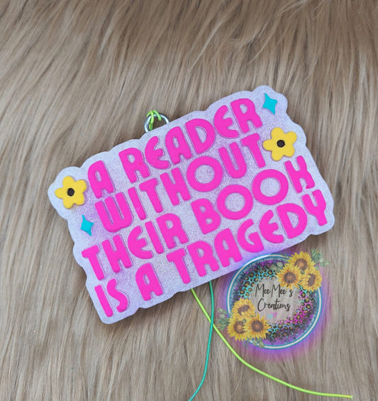 A reader without their book Silicone Mold