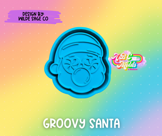Groovy Santa Silicone Mold