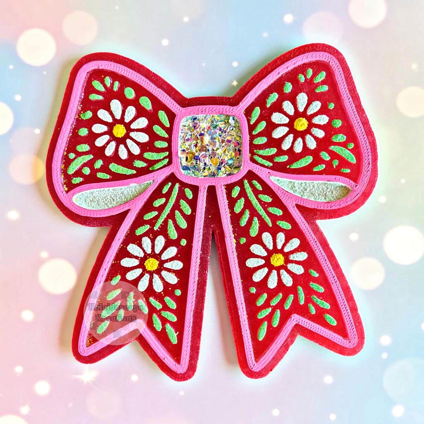 Talavera Bow Silicone Freshie Mold