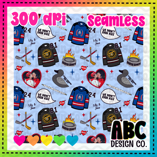 Heated Rivalry version 2 inspired Seamless