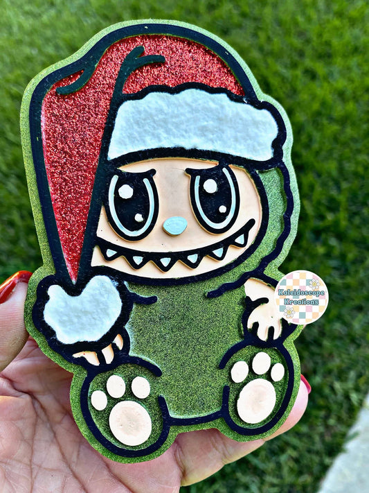 Santa Labubu Silicone Mold