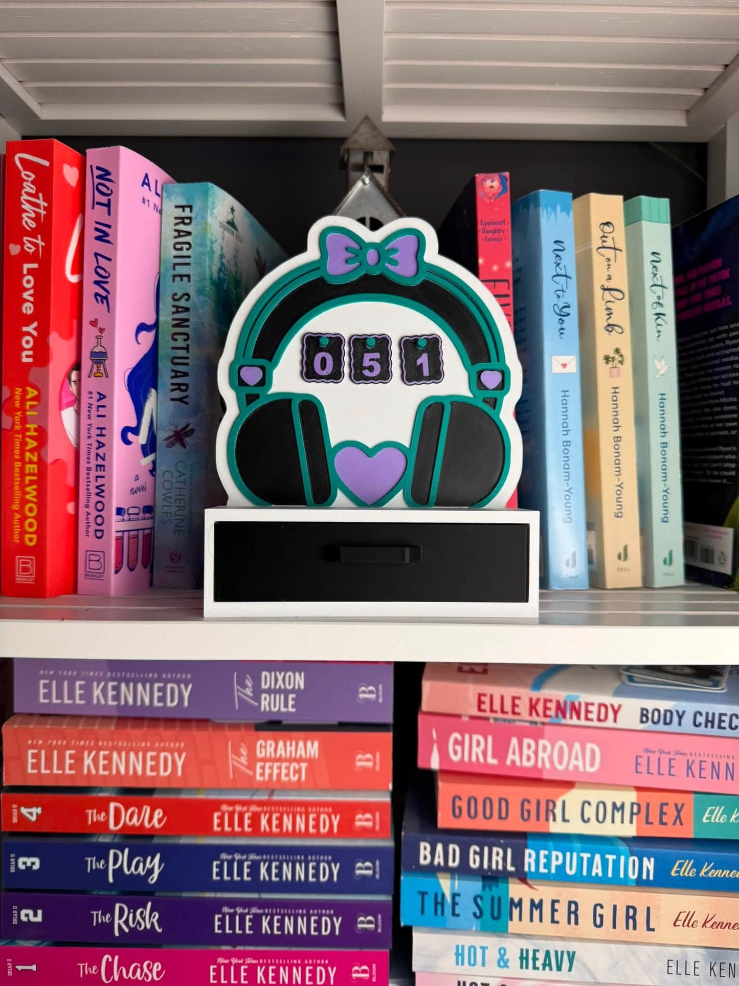 Audiobook Counter Flat - 3mf ONLY - Digital Download