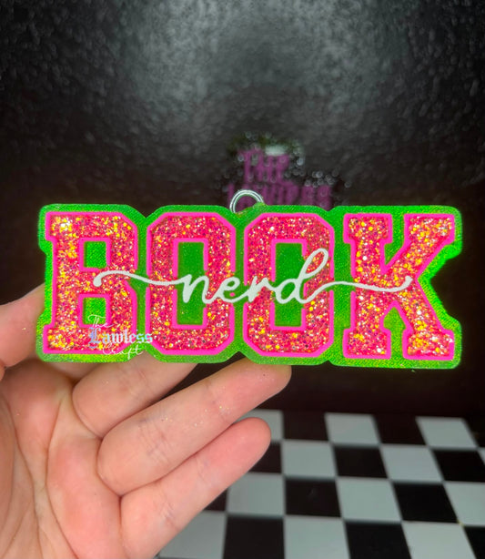 Book Nerd Silicone Freshie Mold
