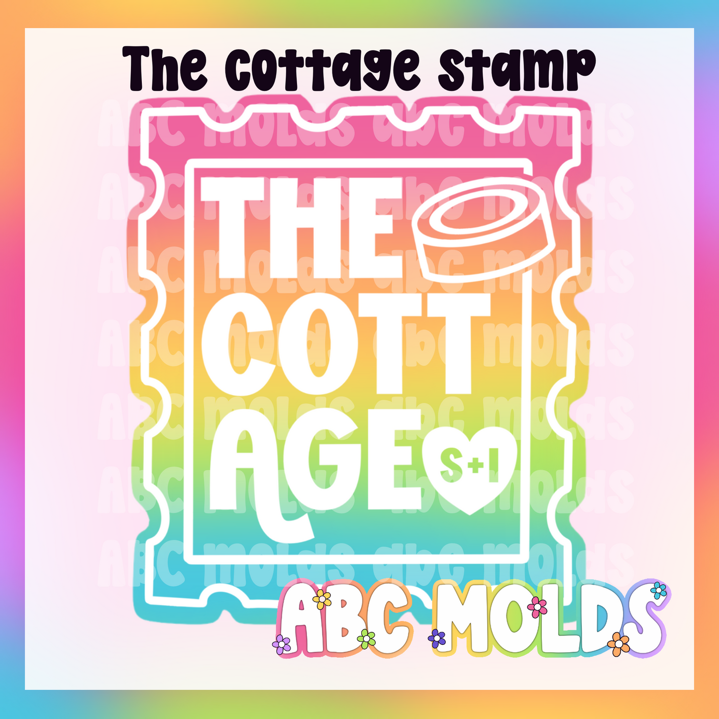 The cottage Stamp Silicone Mold - 2026