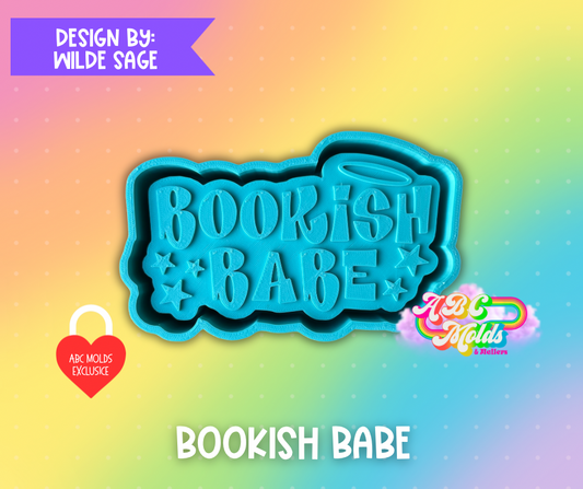 Bookish Babe Silicone Mold
